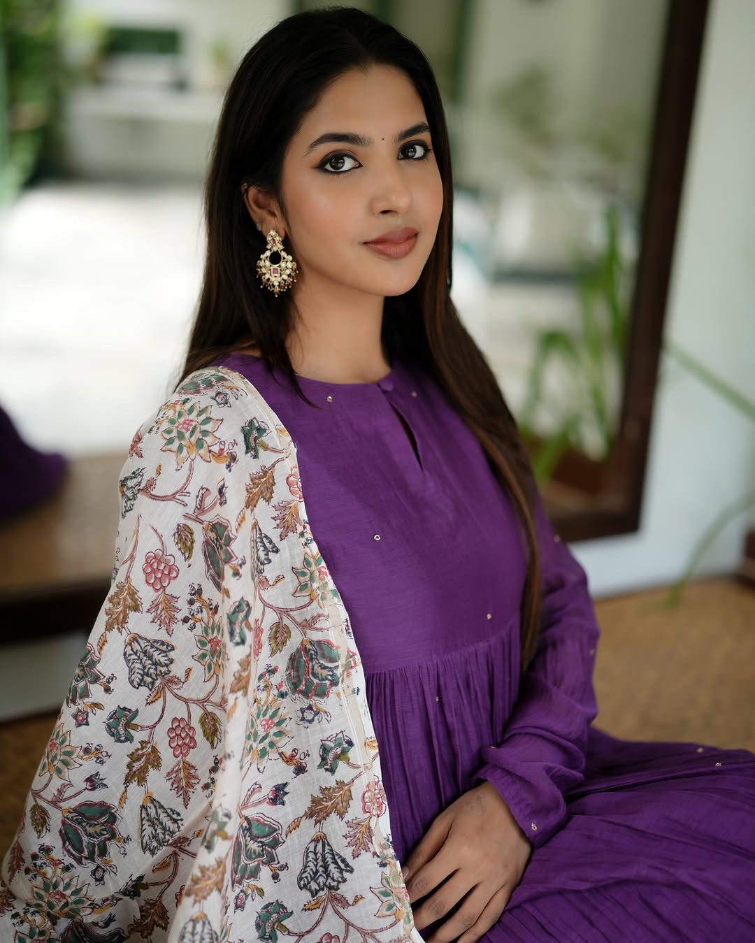 Purple Rangrez Kurta set