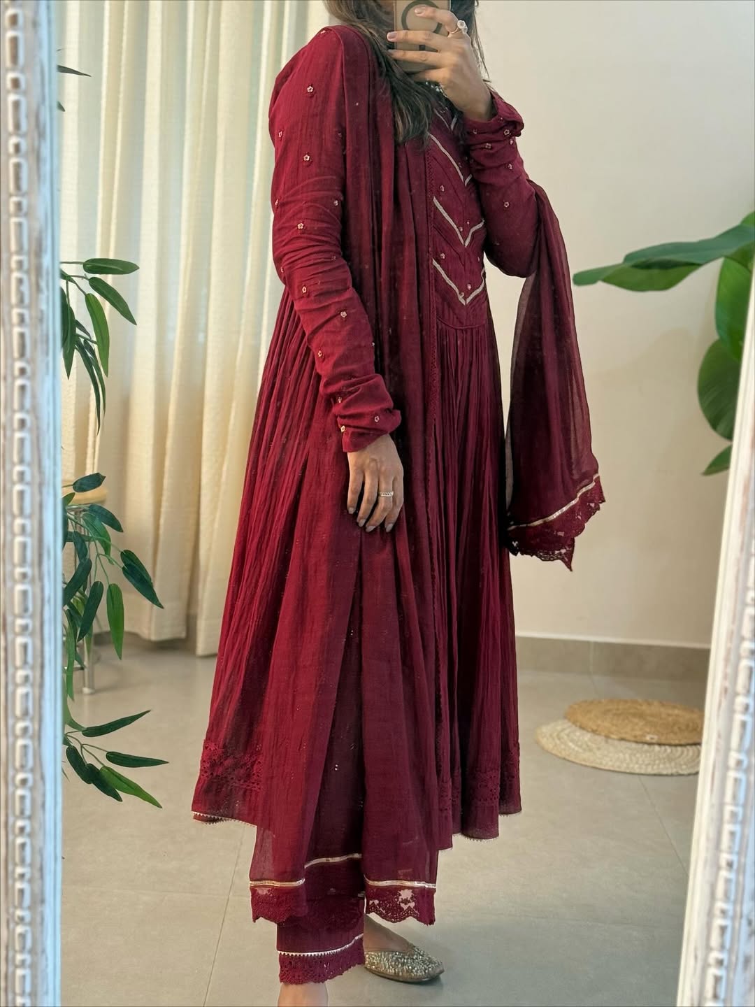 Janki Series Mul Chanderi Suit Set