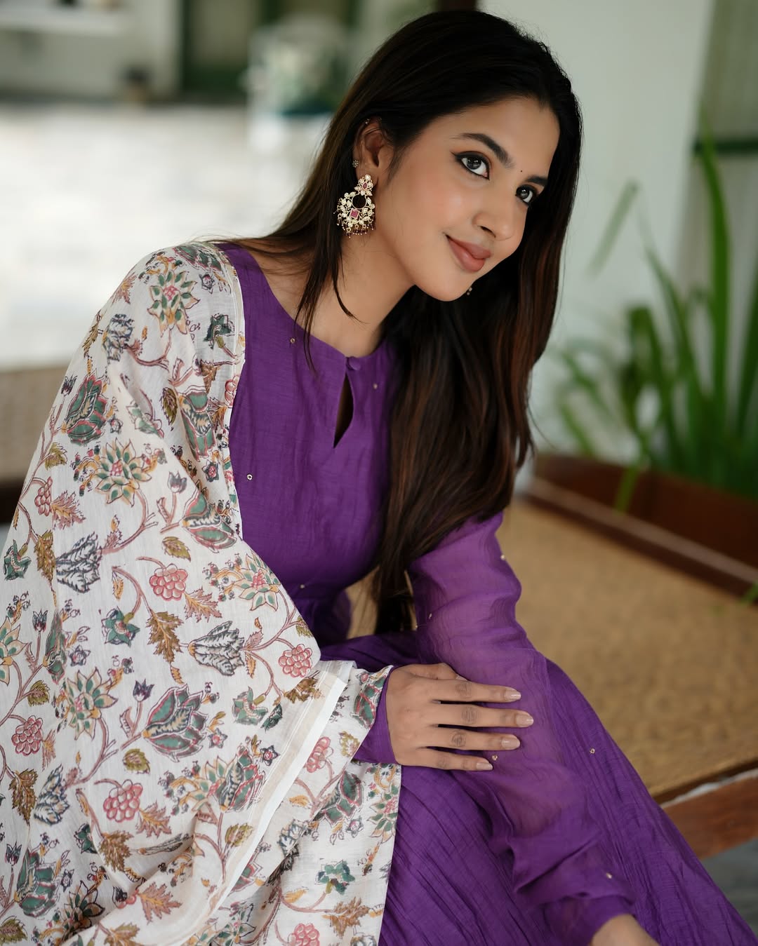 Purple Rangrez Kurta set