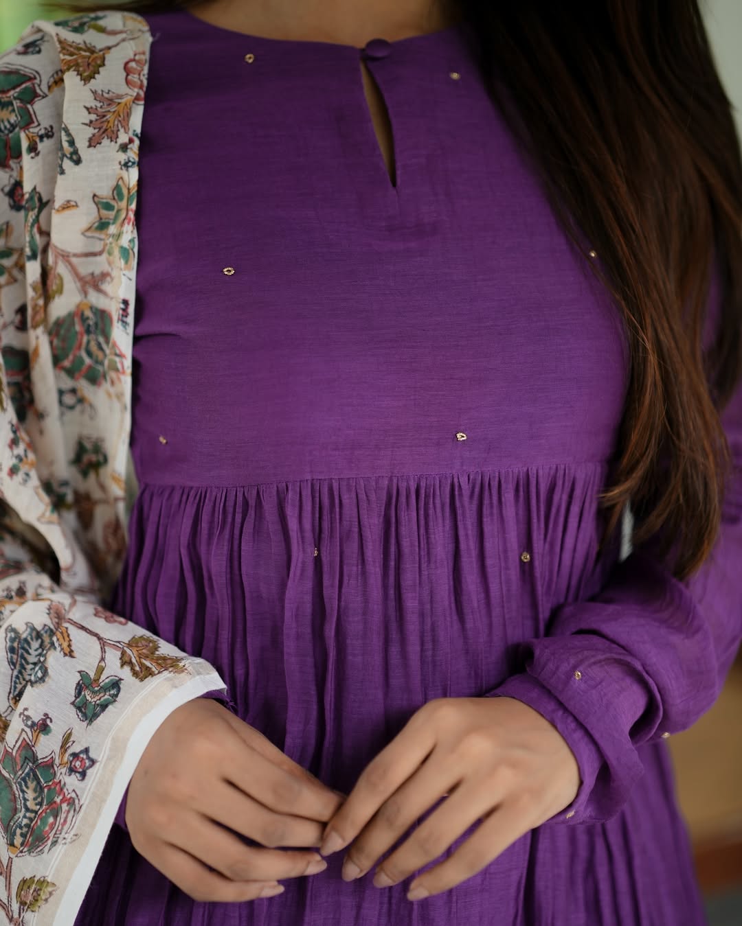 Purple Rangrez Kurta set